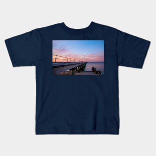 Rosebud Pier, Rosebud, Mornington Peninsula, Victoria, Australia Kids T-Shirt